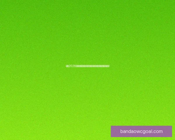 聚焦2026年美加墨世界杯全球足球盛宴与新时代竞技格局展望